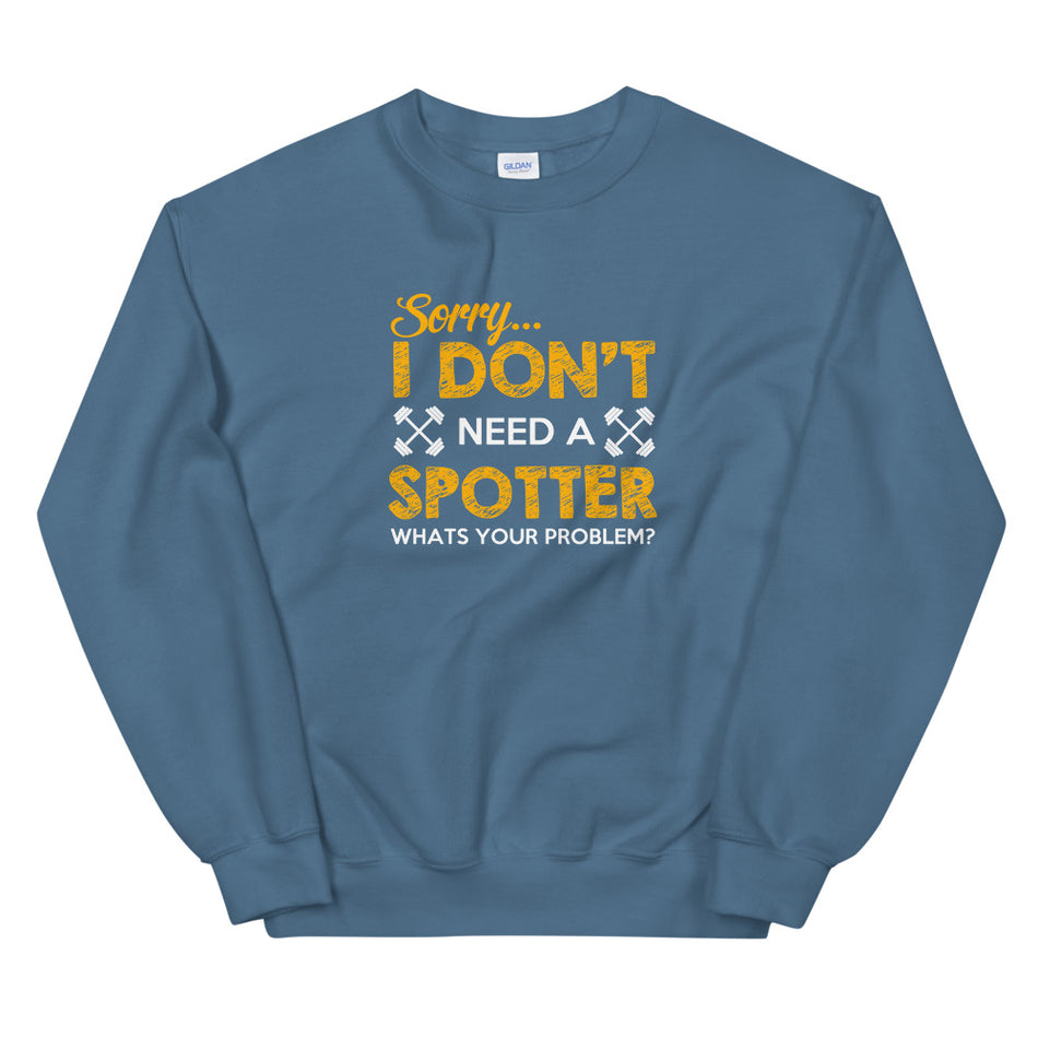 Need A Supporter Sweatshirt - Money Bag Profits