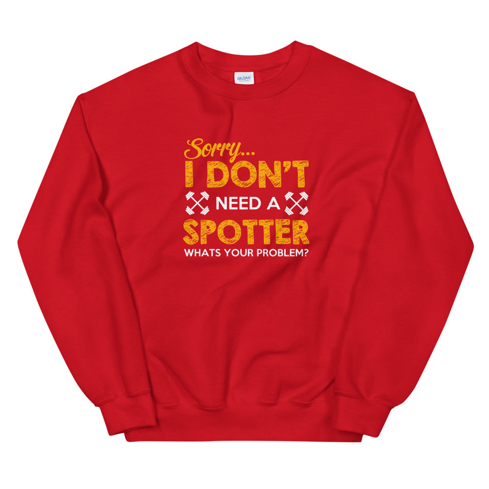 Need A Supporter Sweatshirt - Money Bag Profits