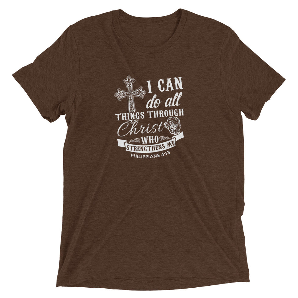 I can do all things Through t-shirt - Money Bag Profits