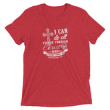 I can do all things Through t-shirt - Money Bag Profits