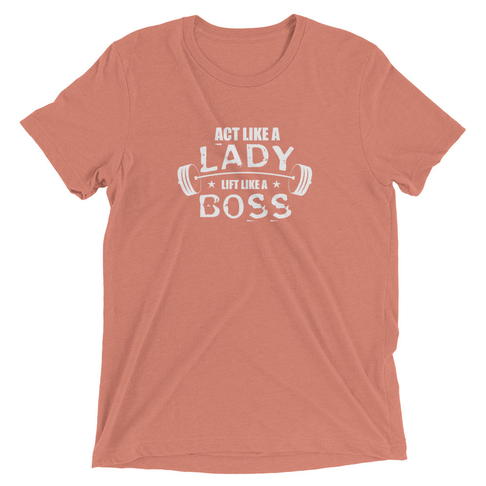 Act Like a Lady t-shirt - Money Bag Profits